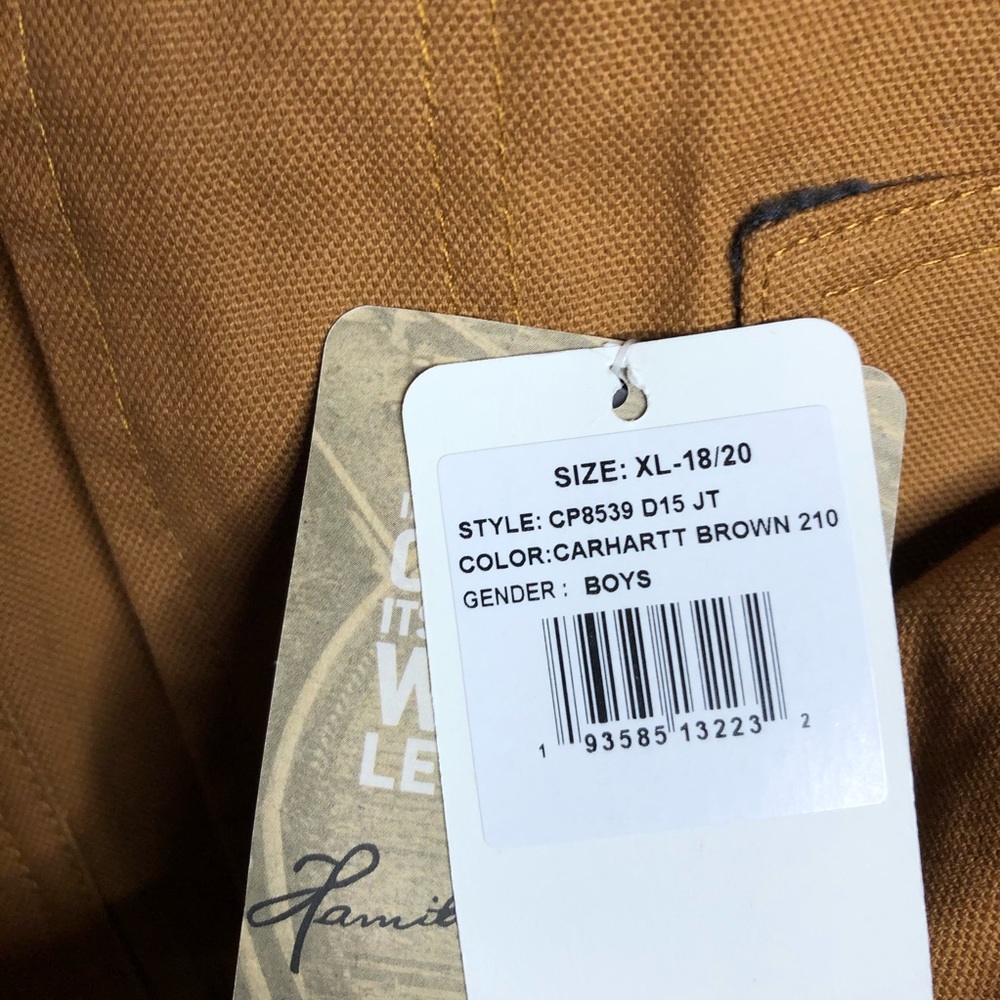Carhartt Full Swing Fleece Lined Canvas Chore Coat - Picture 4 of 8